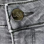 Lee  12 Short Regular Fit Straight Leg Mid Rise Secretly Shapes Gray/Blac… Photo 8