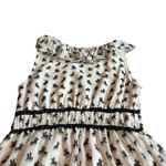 Chelsea and Violet White Brown Horse Print Mini Dress Sleeveless Western Medium Photo 4
