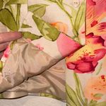 Vintage Silkland Floral Women's Pure Silk Blazer Jacket Top Photo 2