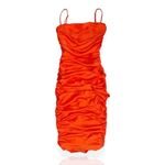 Nookie  Cooper Midi Dress, Tangerine, Small Photo 14