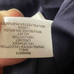 Boston Proper  Fringe Tapestry Novelty Jacket Navy Multicolor Photo 13