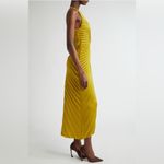 ALC Frank A.L.C Reagan Satin Pleated Midi Dress, size 2, $595 Photo 13