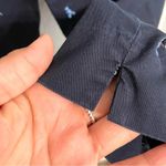 Talbots Womens Pants Blue Lobster Crab Embroidered Perfect Crop Curvy 14 Petite Photo 6