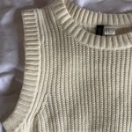 Divided Cropped Sweater Vest Photo 1
