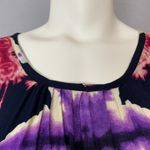 Handmade Muumuu Dress Women Maxi Abstract‎ Design Short Sleeve Tie Dye Trippy Size undefined Photo 14