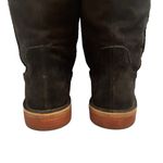 UGG  Daphne Womens Boots Black Size 11 Suede Shearling Lined 1008705 Discontinued Photo 5