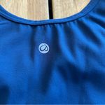 Balance Collection  Blue Cropped Athletic Tank Top Photo 2