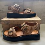 Free People  Mandi Weave Platform Sandals  Photo 0