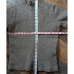 Trumaker Yak Wool Blend Crewneck Sweater M Textured Knit Luxury Minimalist Brown Size M Photo 4
