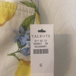 Talbots Yellow Lemon Print Women’s Shorts size 6 brand new two front pockets Photo 1
