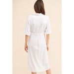 Ripe Maternity Molly Shirt Dress‎ White Size M Photo 1