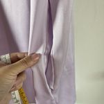 VTG Cinema Etoile Womens Robe Tie Front Purple Embroidered Floral Sz M With Cami Size M Photo 8