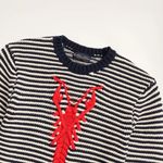 Brooks Brothers  Cotton Textured Lobster Intarsia Sweater size XS $298 Photo 1
