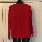 Workshop Republic Clothing  Red Santa Claus Sweater Women Size Small Photo 2