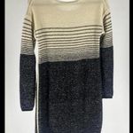 Athleta Chic Striped Knit Sweater Dress - Cozy and Stylish Photo 1