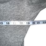 James Perse  Cowl Neck Dolman 3/4 Sleeve Gray Dress Photo 2