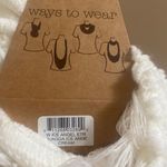 Quagga Eternity Scarf Cream New Photo 2