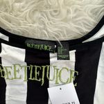 Forever 21 Beetlejuice Black and White Crop Top Photo 1