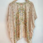 Matilda Jane  Floral Kimono Cardigan - Beige and Multicolor Photo 3