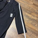 EXPRESS NEW $168  Oversized Boyfriend Blazer Women's Medium/Large Black Office Photo 12
