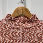 BKE B06- Buckle  Raw Edge Pointelle Women’s Aztec Pullover Sweater M Photo 8