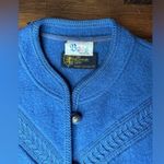 Vintage The Scottish Lion Wool Jacket Blazer XXL RARE Made In Australia Blue Size 2X Photo 2