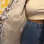 Shake print 3/4 sleeve blazer size L Size L Photo 6