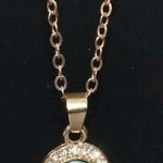 Faux Emerald Stone Necklace Green Photo 0