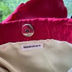 Marigot Small Purse Rose Shape Beaded Handle Evening Handbag Ladies Lunch Galas Red Photo 2