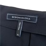 BCBGMAXAZRIA  black belted wide leg ankle pants Photo 1