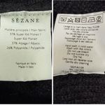 Sézane Sezane Gaspard Cardigan Jumper Sweater Mohair Alpaca Black Size S Photo 6