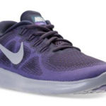 Nike Free RN 2017 Running Shoes Women’s 8.5 – Purple/Grey Lightweight Sneakers Photo 0