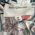 Anthropologie Malin Gyllensvaan Magnolia Light Flannel Pajama Set Size M Photo 8