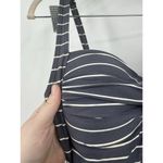 Bond Eye Australia One Piece Striped Swimsuit Women 6 Grey Beach Resortwear Gray Photo 9