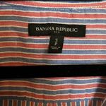 Banana Republic factory striped collared shirt size small Photo 1