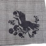 Loft Womens Skirt Size 2 Embroidered Duck Plaid Career Office Wear Plaid Preppy Photo 3