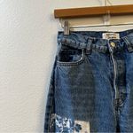 Reformation Cynthia Linen Patch High Rise Jeans Size 26 Photo 4