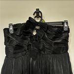 Petal and Pup  Mila Black Strapless Dress with Bow & Cutout Detail Photo 3
