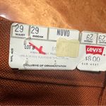 Levi's Vintage BIG E Levi’s Staprest Nuvo Cotton Poly Pants 1960s USA 29x29 brown Photo 2