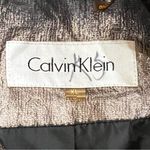Calvin Klein Metallic Rose Gold Hooded Windbreaker Jacket Size XL Photo 5