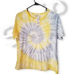 Double Zero Tie Dye Short Sleeve Tee / Yellow Photo 0