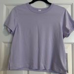 Lululemon Light purple Classic-Fit Cotton-Blend Tee Photo 0