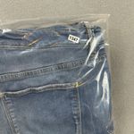 Universal Threads Universal Thread Womens Jeans 14 32R Mid Rise Skinny Distressed Frayed Hem Light Photo 7