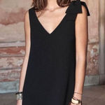 1. State  Tie Shoulder Mini Shift Dress Photo 0