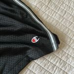 Champions black athletic sporty Vtg shorts large unisex Photo 2