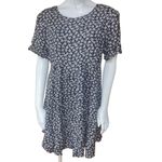 Motherhood Vintage  Black & Cream Floral Dress (M) Photo 1