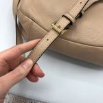 Michael Kors  Blush Tan Leather Crossbody Handbag Purse Gold Hardware Bag Photo 4