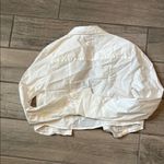 Urban Outfitters White Button Down Shirt Lightweight Photo 7