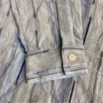 Koch Imperfect women’s long sleeve button down shirt textured cotton blend large Photo 11