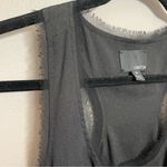 Greylin  Dress Black Sleeveless Bodycon Ruched Ruffle Cocktail Dress Photo 5